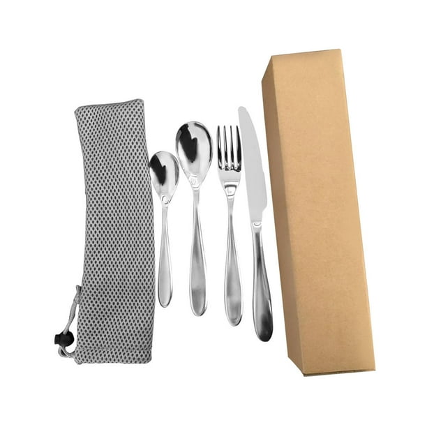Kitchen Cutlery Stainless Steel Folding Fork Spoon Outdoor Camping Cutlery HC Kitchen Cutlery Stainless Steel Folding Fork Spoon Outdoor Camping Cutlery HC